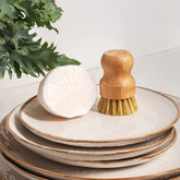 Dishwashing Soap with Bamboo Brush Gift Set